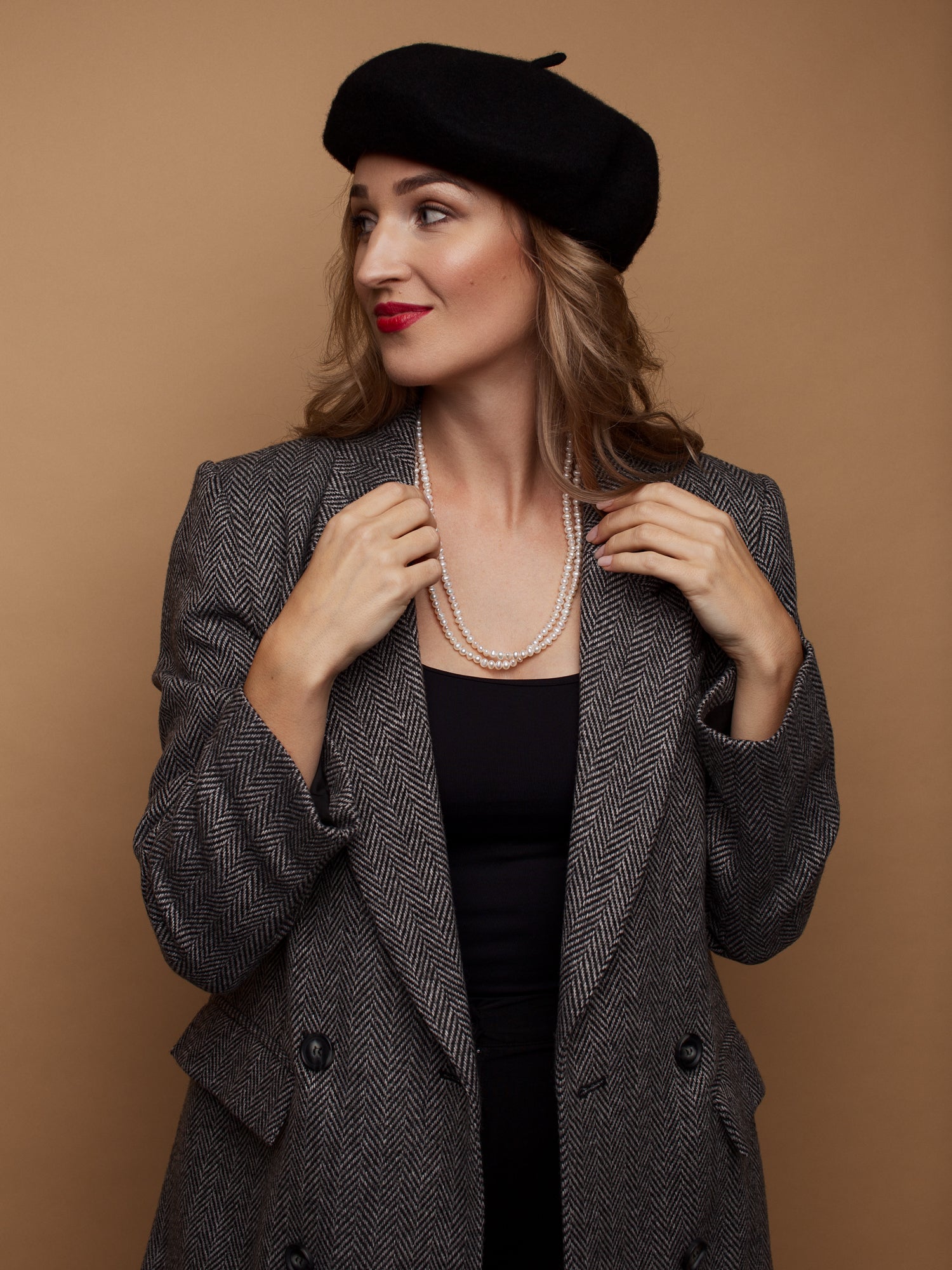 Long pearl necklace MARLENE