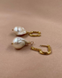 Transformer earrings with pearls for woman Alice