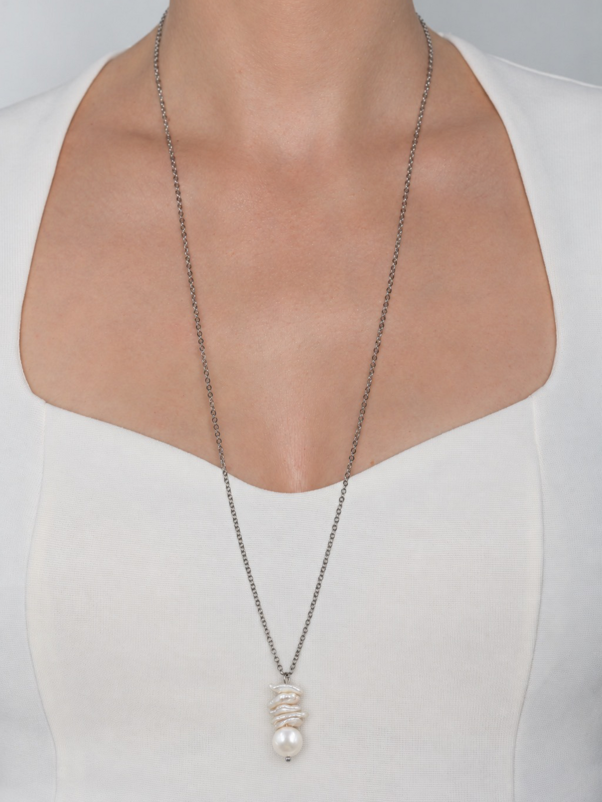 Pearl Pendant Necklace | NINA